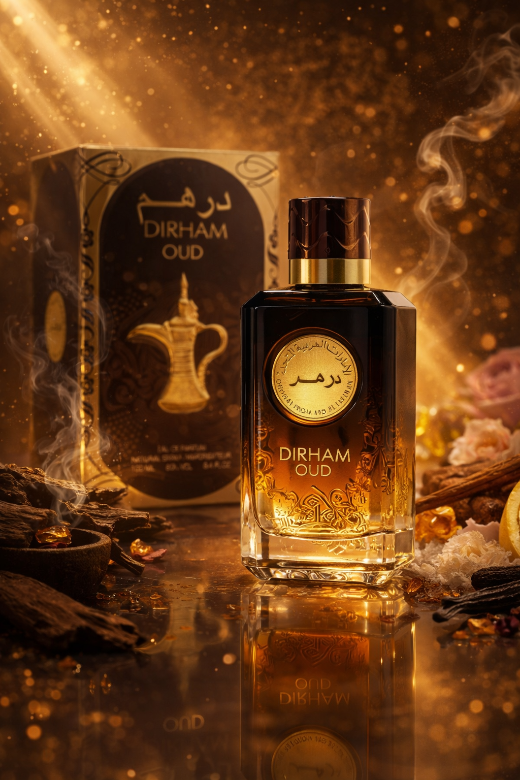 Ard Al Zaafaran Dirham Oud Eau De Parfum for Men & Women | Long Lasting Arabic Oud Perfume