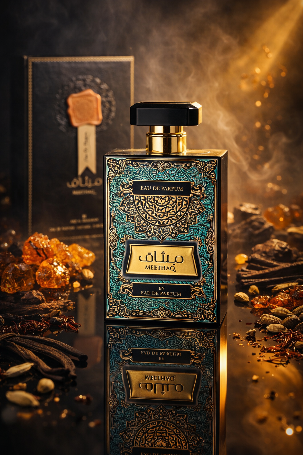Ard Al Zaafaran Meethaq Eau De Parfum for Men & Women | Long Lasting Arabic Perfume