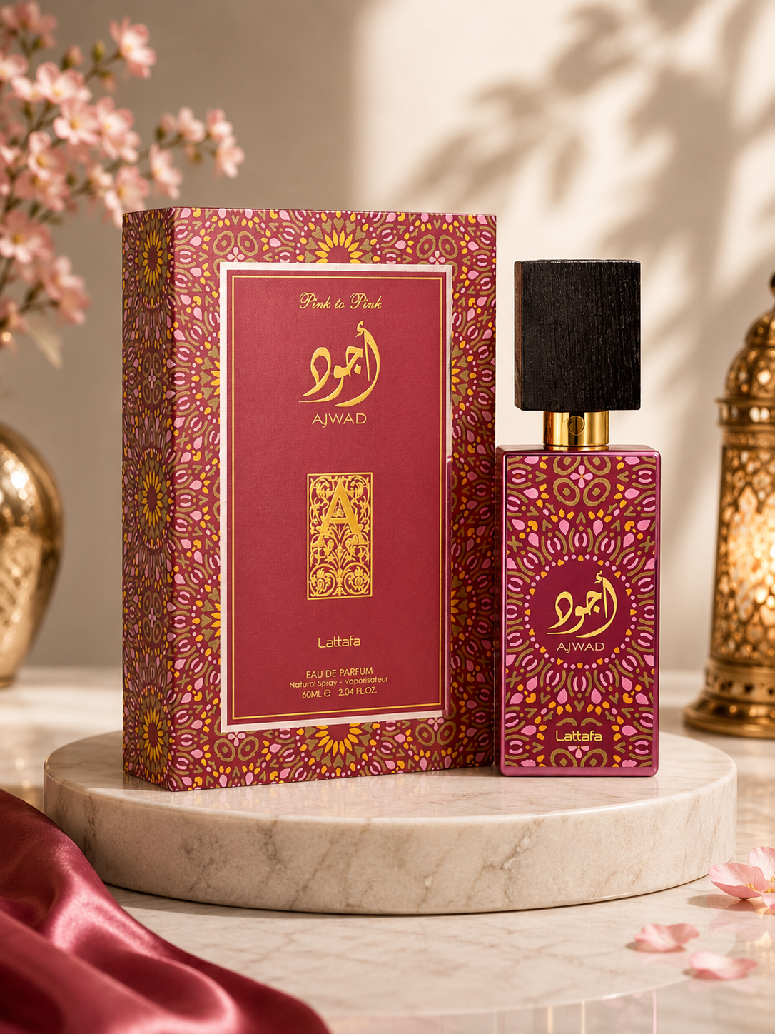 Lattafa Ajwad Pink to Pink Eau De Parfum 60ml