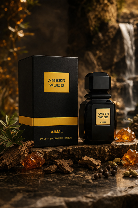 Ajmal Amber Wood Eau De Parfum 100ml For Men & Women