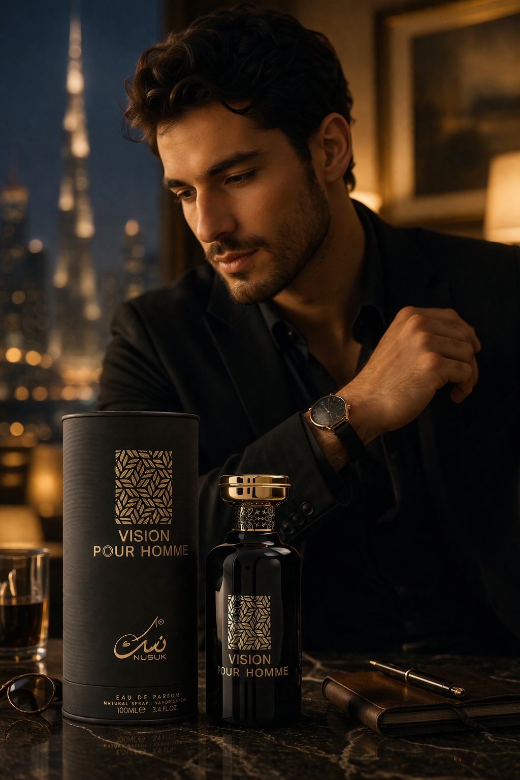 Nusuk Vision Pour Homme Eau De Parfum 100ml For Men