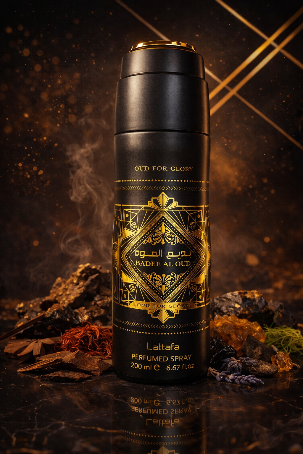 Lattafa Badee Al Oud Oud for Glory Perfumed Spray 200ML