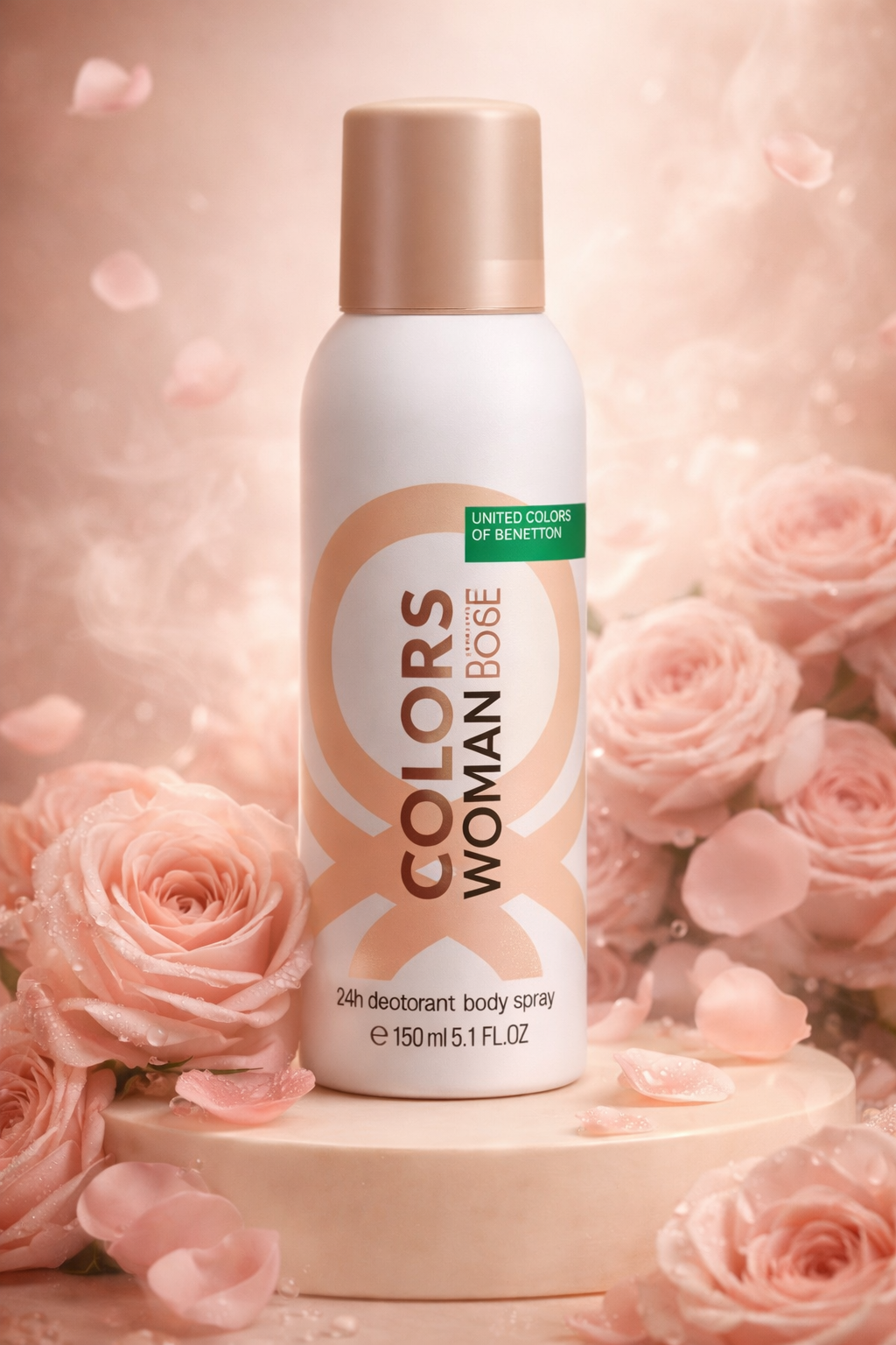 Benetton Colors Woman Rose Deodorant Body Spray 150ML
