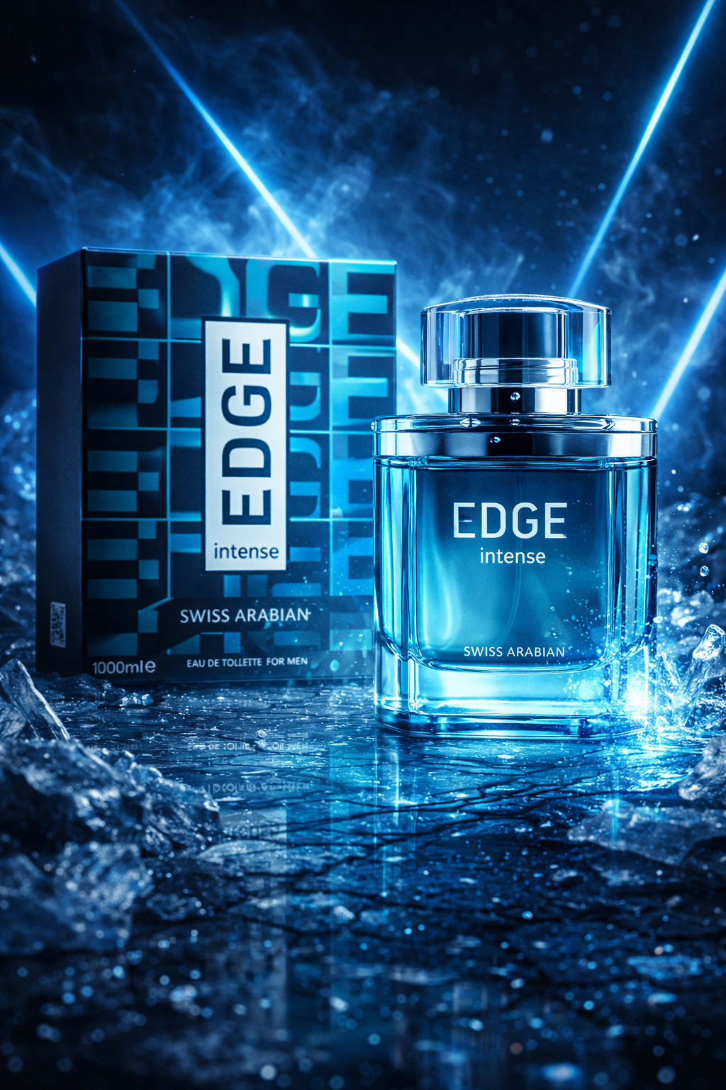 Swiss Arabian Edge Intense Eau De Toilette for Men 100ml