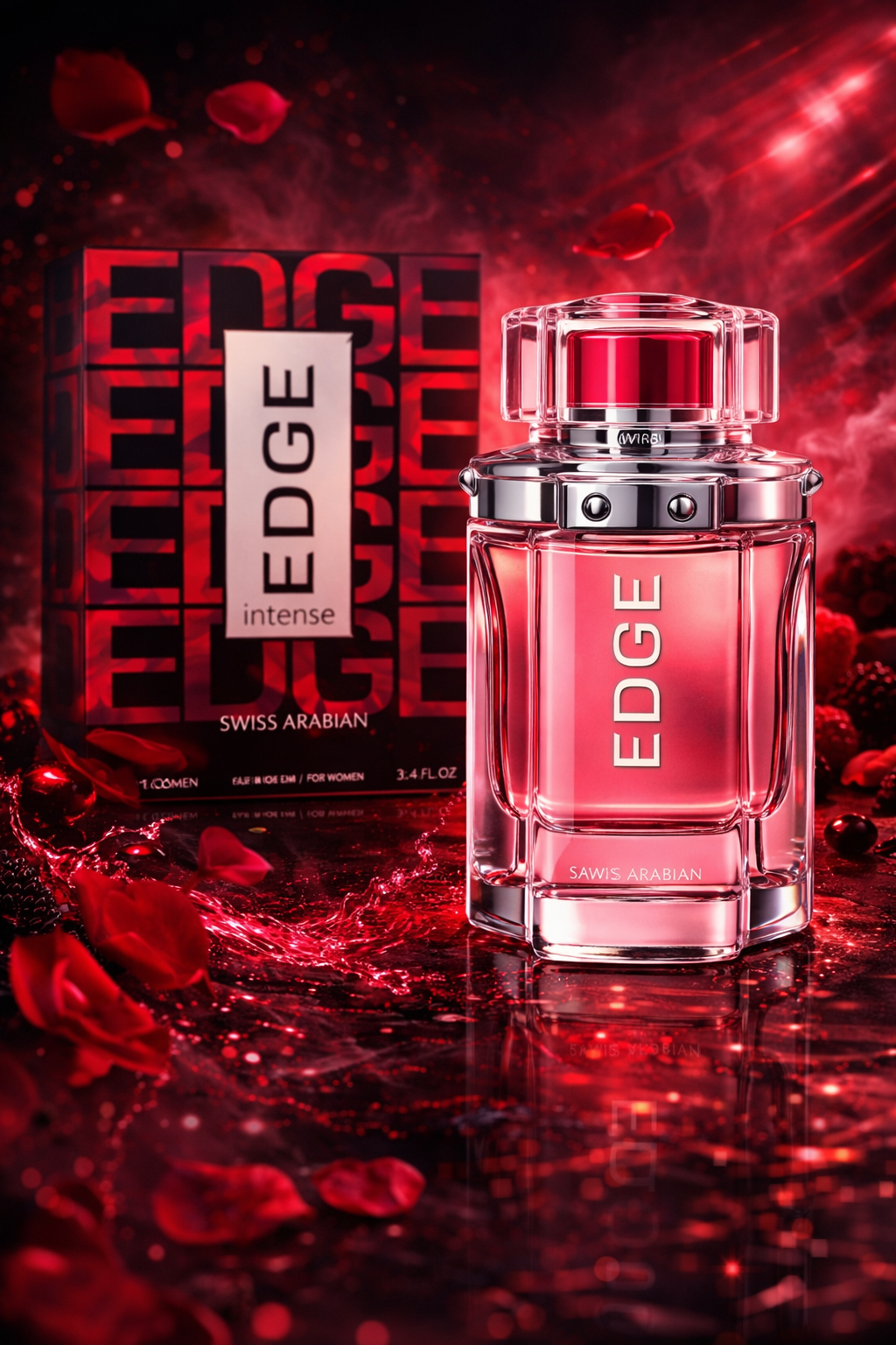 Swiss Arabian Edge Intense Eau De Parfum for Women 100ml