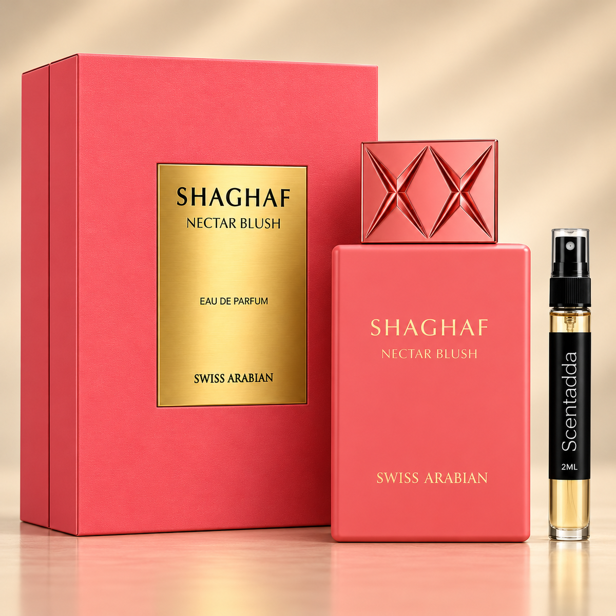 Swiss Arabian Shaghaf Nectar Blush Eau de Parfum 2ml Tester