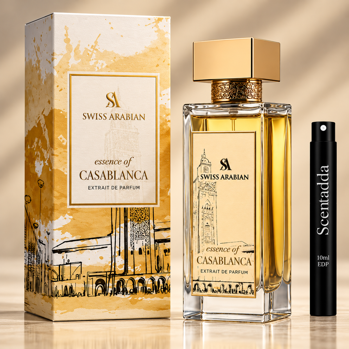 Swiss Arabian Essence of Casablanca Extrait de Parfum 10ml Decant