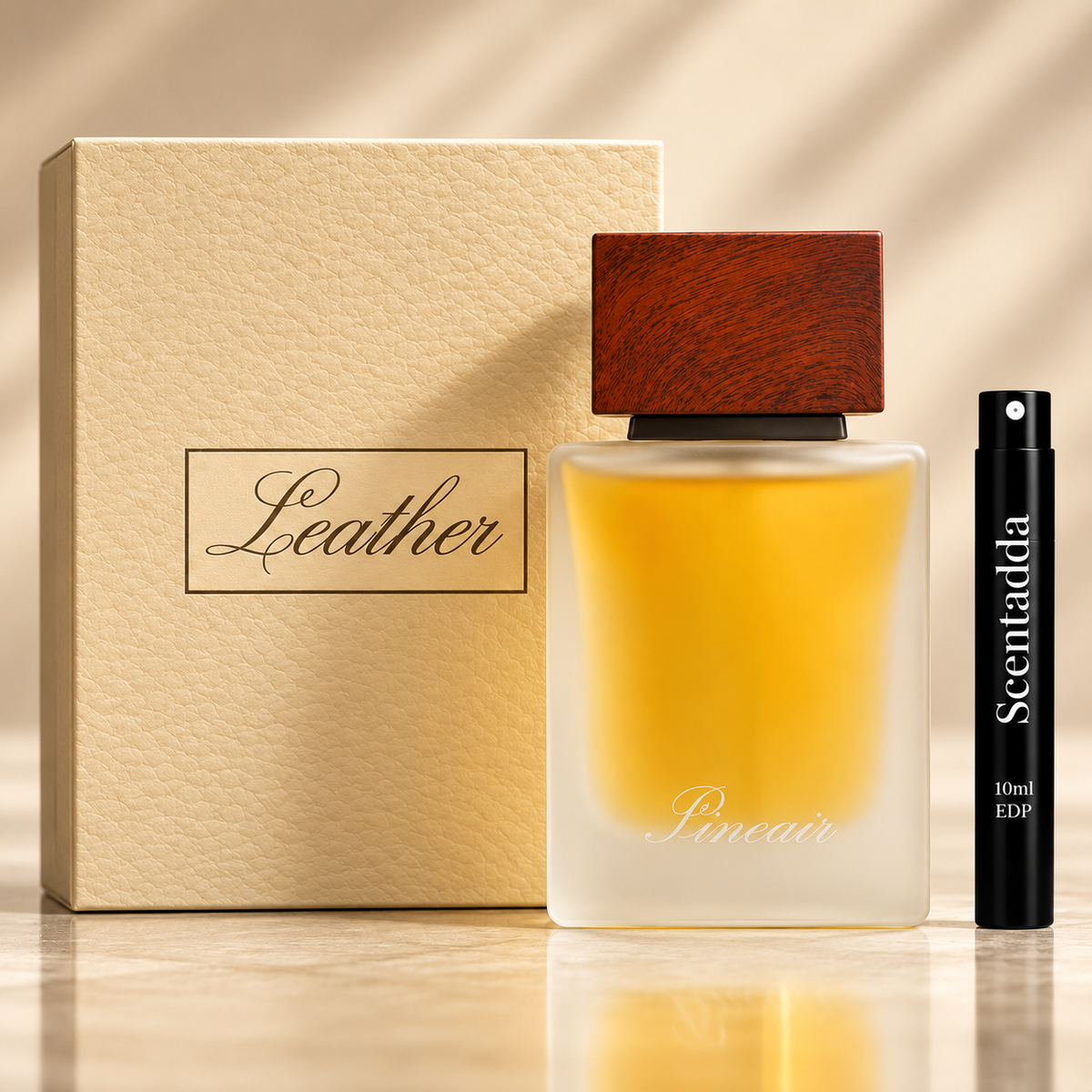 Ahmed Al Maghribi Leather & Pineair Eau de Parfum 10ml Decant