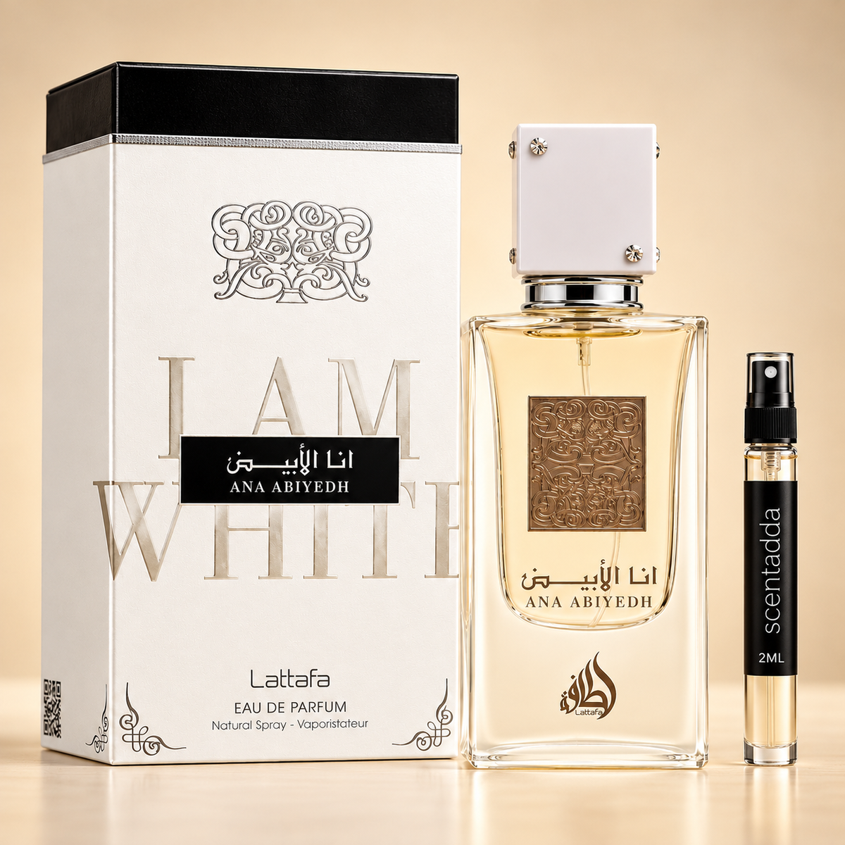 Lattafa Ana Abiyedh 2ml Tester – Eau de Parfum