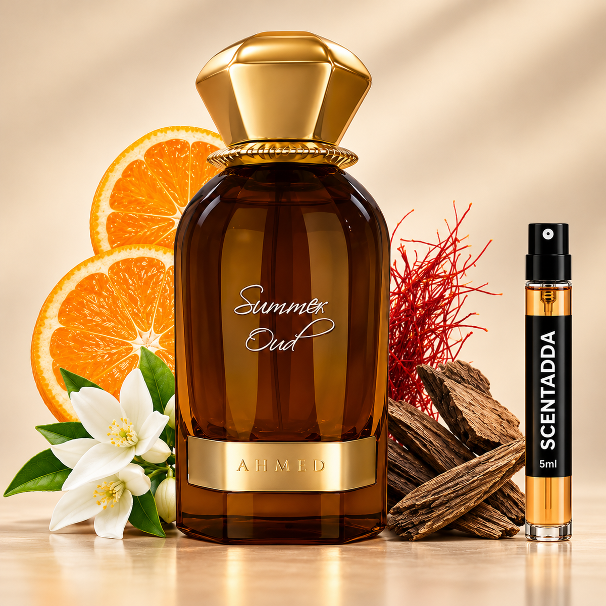 Ahmed Al Maghribi Summer Oud 5ml Perfume Tester