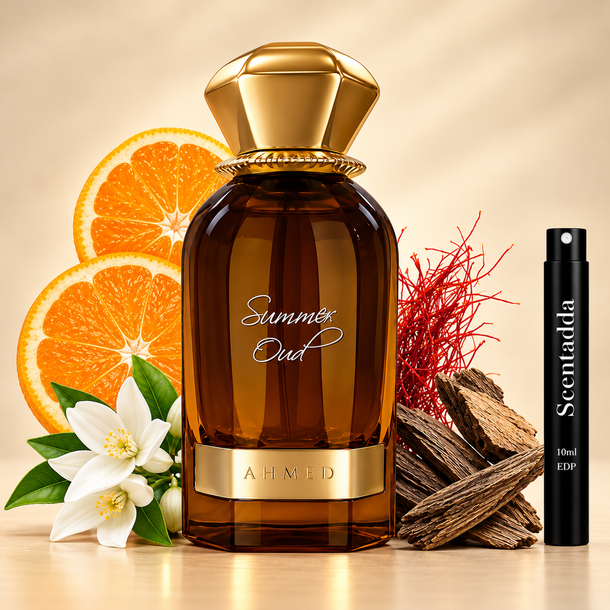 Ahmed Al Maghribi Summer Oud Eau de Parfum 10ml Decant