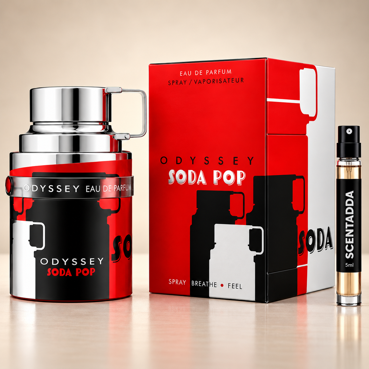 Odyssey Soda Pop Eau de Parfum 5ml Tester
