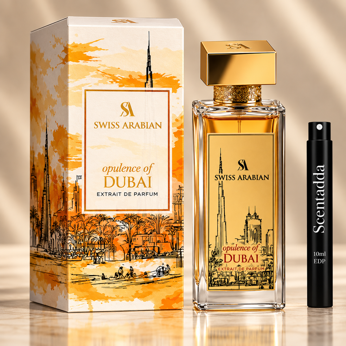 Swiss Arabian Opulence of Dubai Extrait de Parfum 10ml Decant