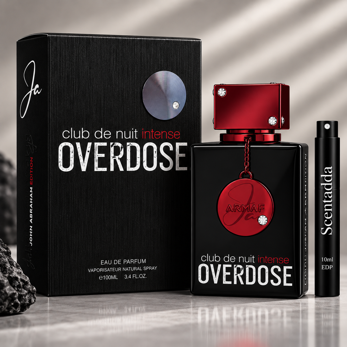 Armaf Club De Nuit Intense Overdose Eau de Parfum 10ml Decant – John Abraham Edition