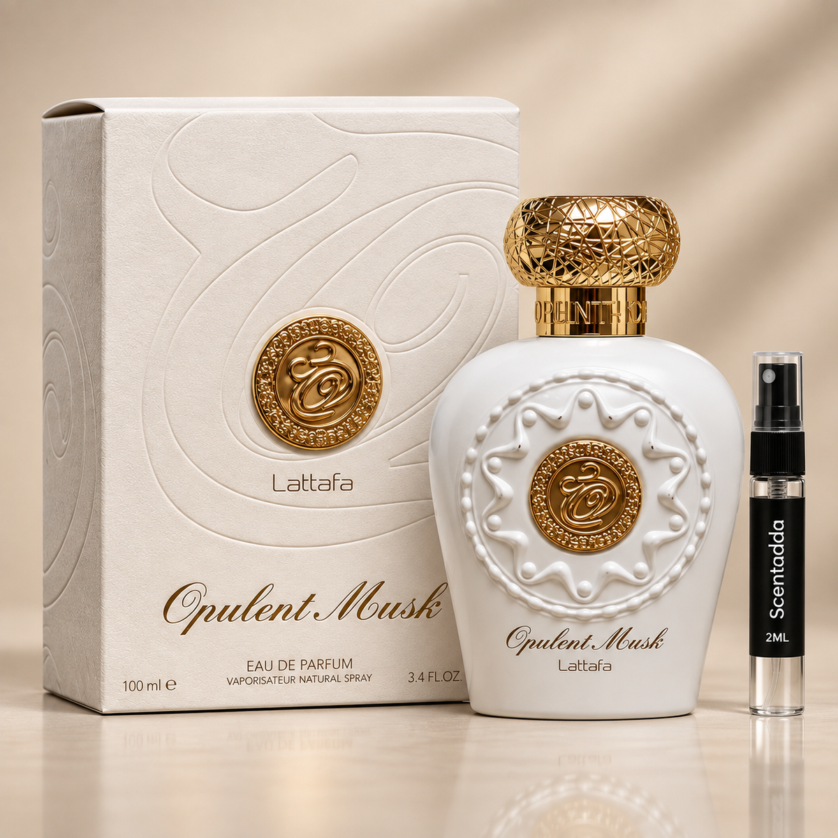 Lattafa Opulent Musk Eau de Parfum 2ml Tester