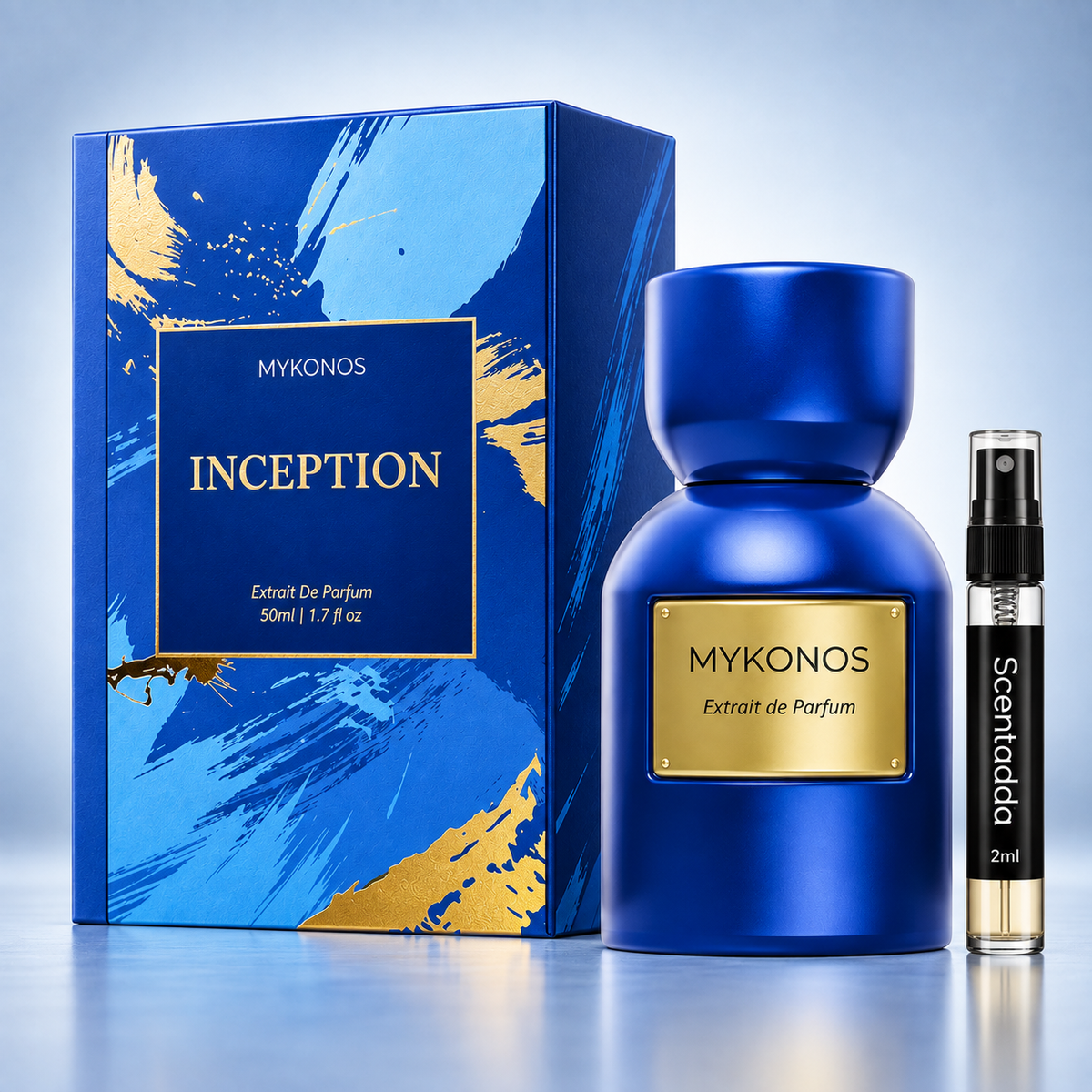 Mykonos Inception 2ml Tester – Extrait de Parfum Sample | ScentAdda