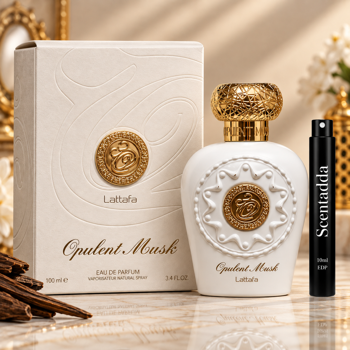 Lattafa Opulent Musk Eau de Parfum 10ml Decant