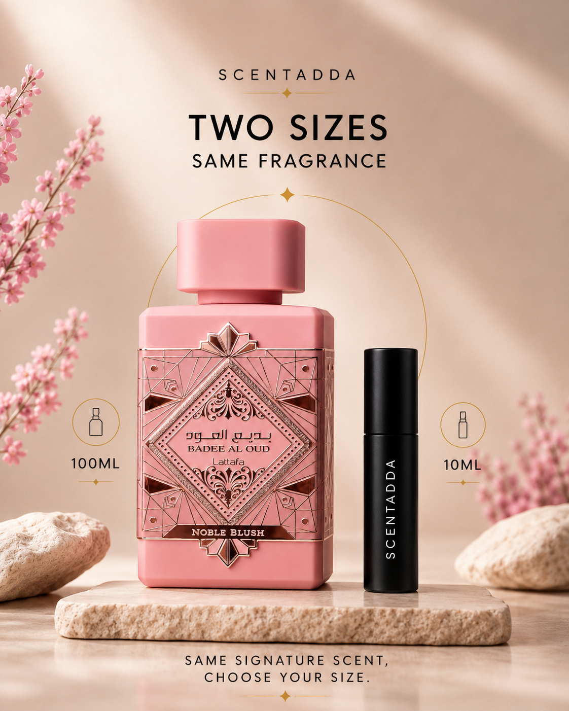 Lattafa Badee Al Oud Noble Blush 10ml Decant