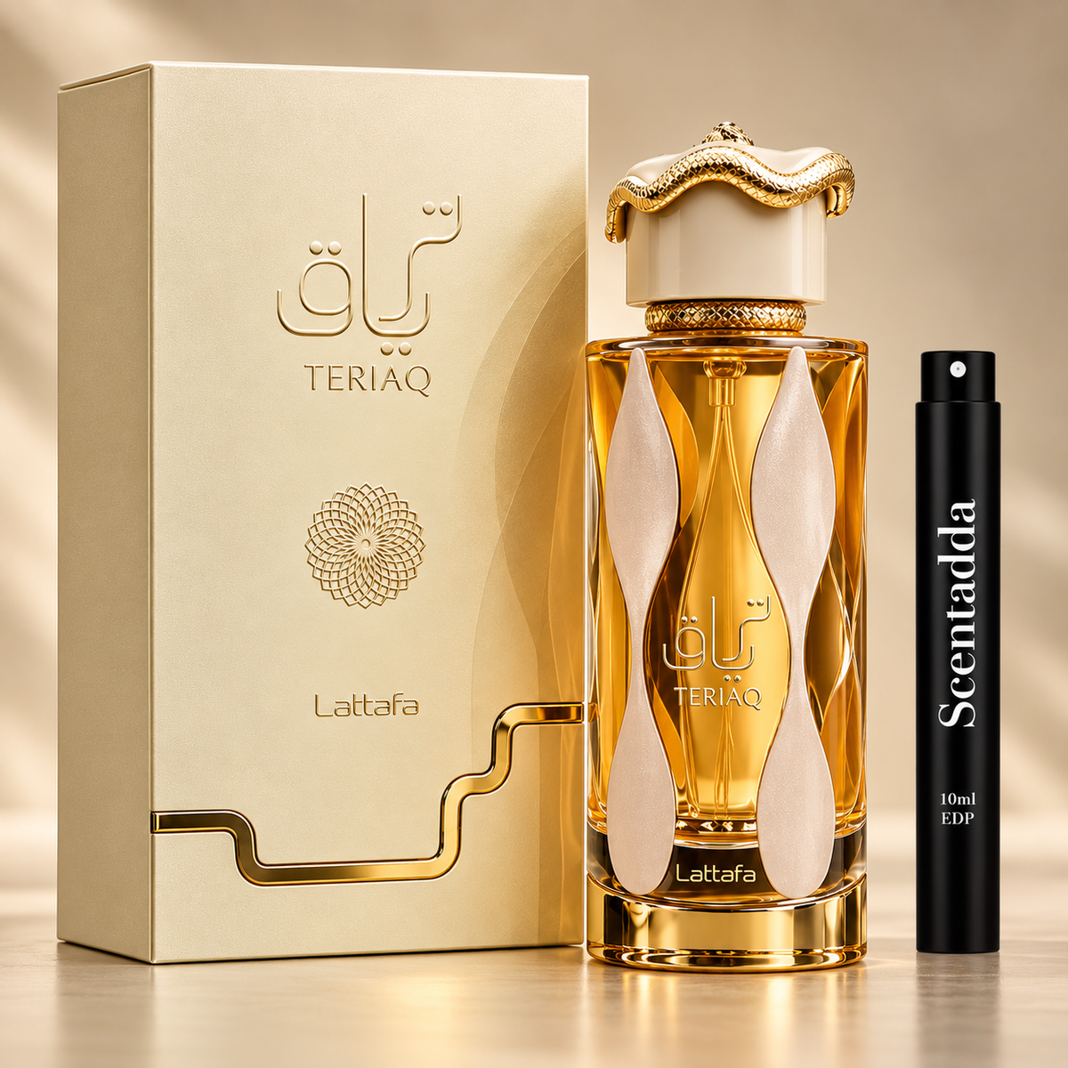 Lattafa Teriaq Eau de Parfum 10ml Decant