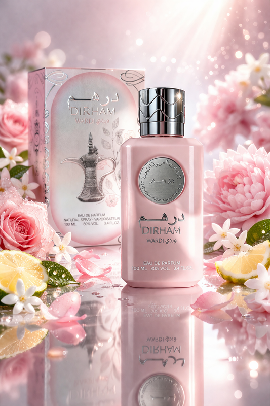 Ard Al Zaafaran Dirham Wardi Eau De Parfum for Women | Long Lasting Floral Arabic Perfume