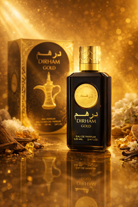 Ard Al Zaafaran Dirham Gold Eau De Parfum for Men & Women | Long Lasting Arabic Perfume