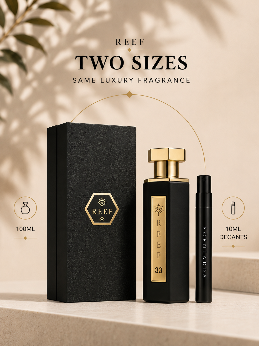 REEF 33 Black Eau De Parfum 10ML Decant