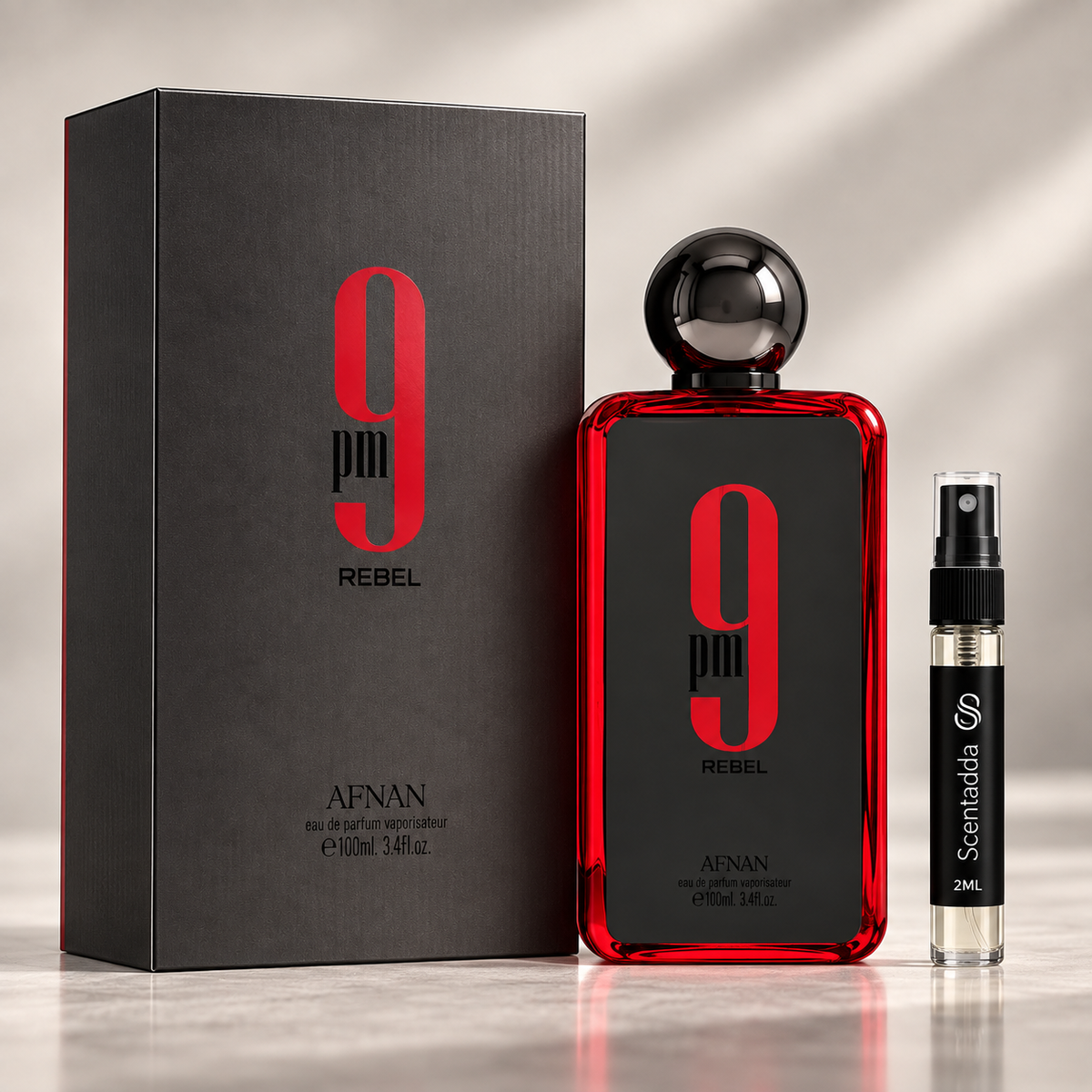Afnan 9PM Rebel Eau de Parfum 2ml Tester