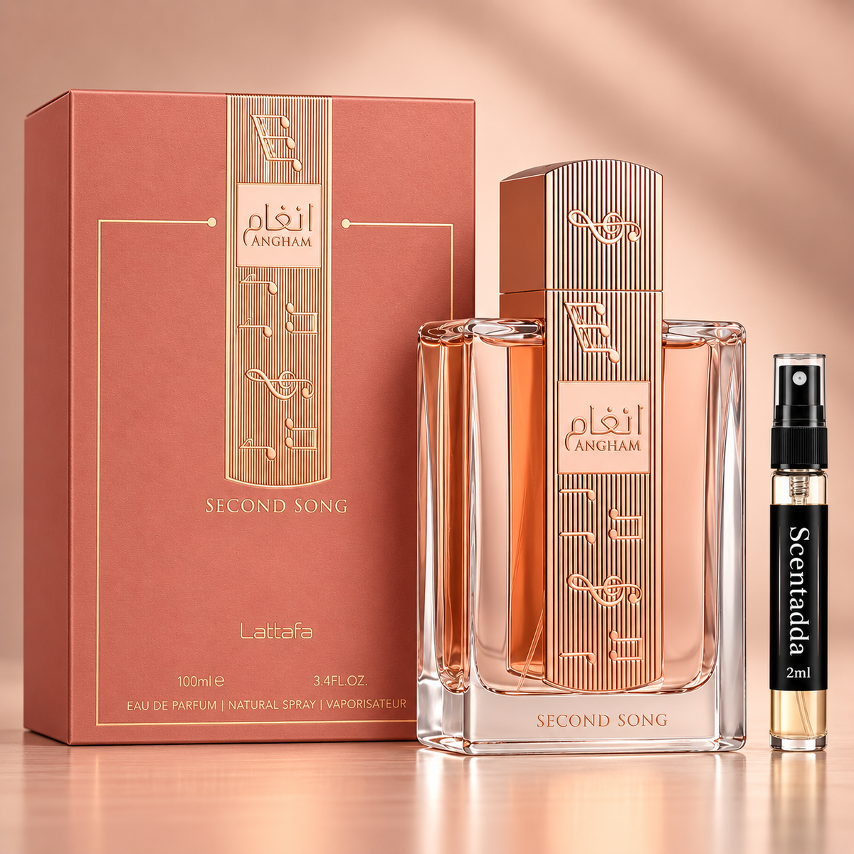Lattafa Angham Second Song 2ml Tester – Premium Fragrance Sample | ScentAdda