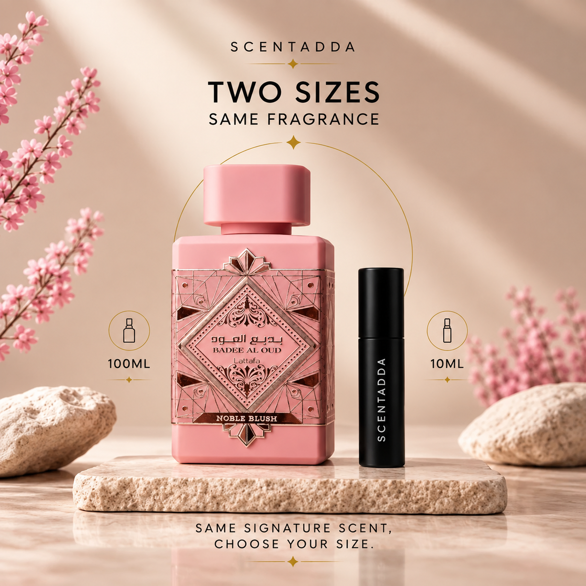 Lattafa Badee Al Oud Noble Blush 10ml Decant