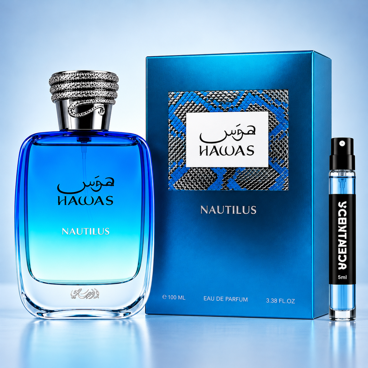 Rasasi Hawas Nautilus Eau de Parfum 5ml Tester