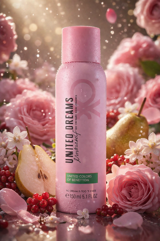 Benetton United Dreams Tenderly Deodorant Body Spray 150ML