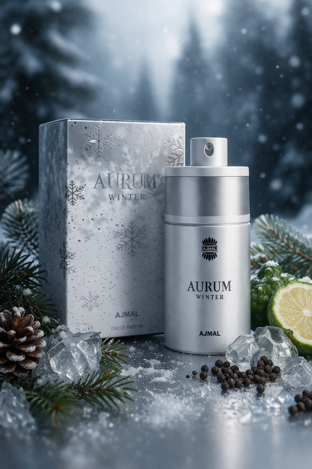 Ajmal Aurum Winter Eau De Parfum 75ml For Men & Women