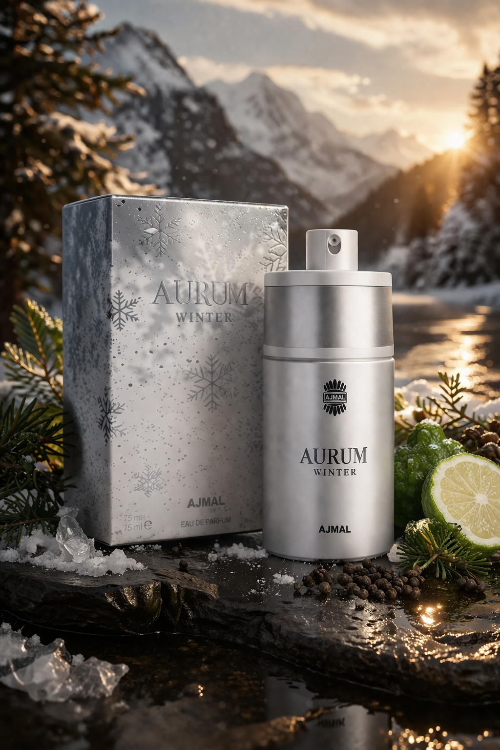Ajmal Aurum Winter Eau De Parfum 75ml For Men & Women