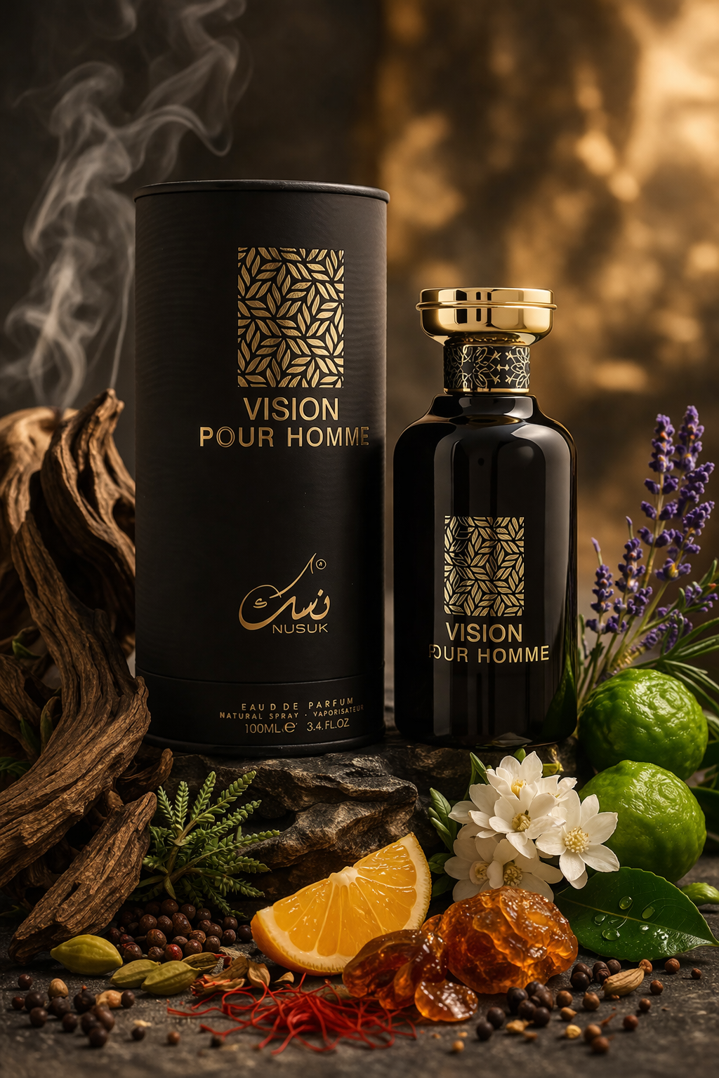 Nusuk Vision Pour Homme Eau De Parfum 100ml For Men
