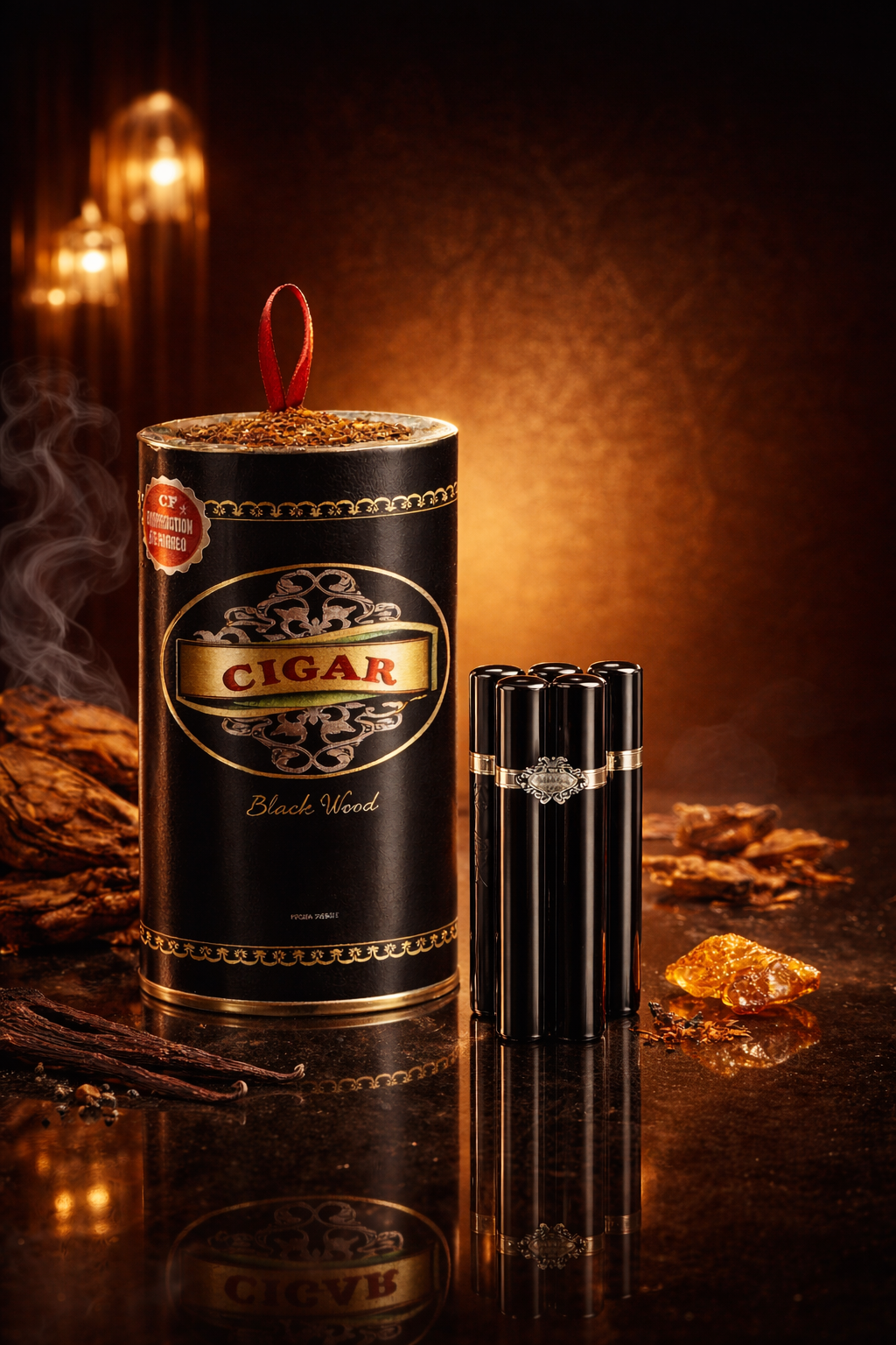 Lomani Cigar Black Oud - Scentadda