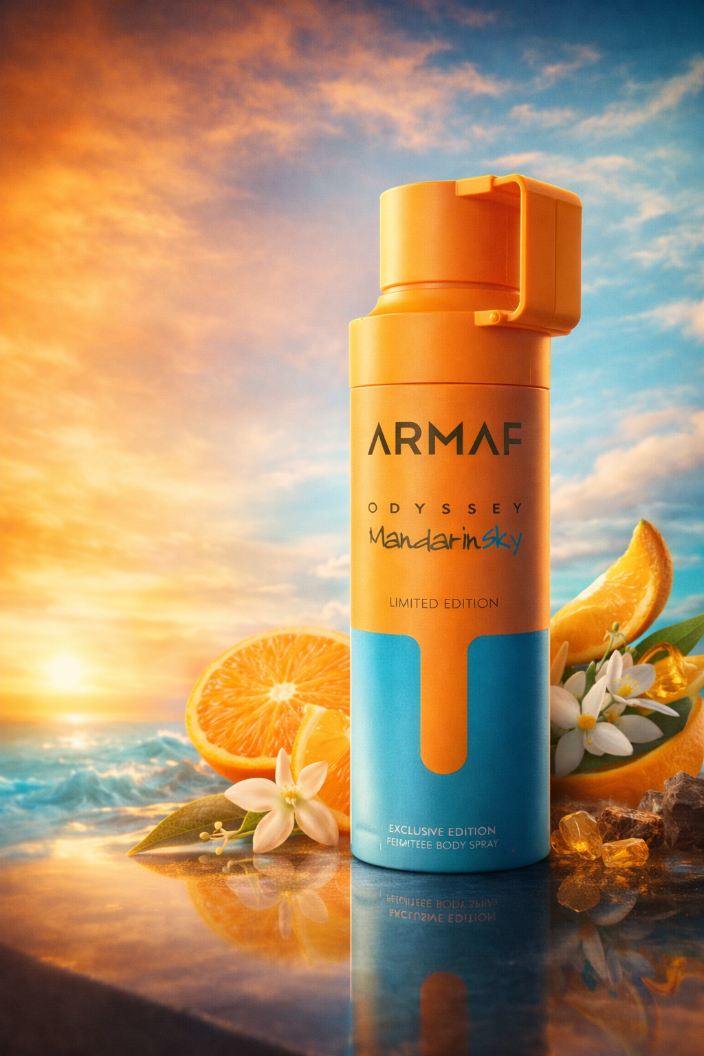 Armaf Odyssey Mandarin Sky Limited Edition Perfume Body Spray for Men