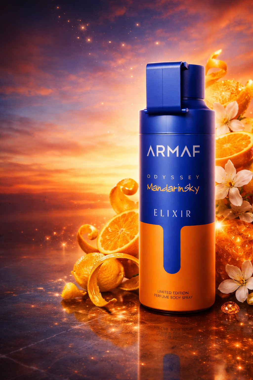 Armaf Odyssey Mandarin Sky Elixir Limited Edition Perfume Body Spray for Men