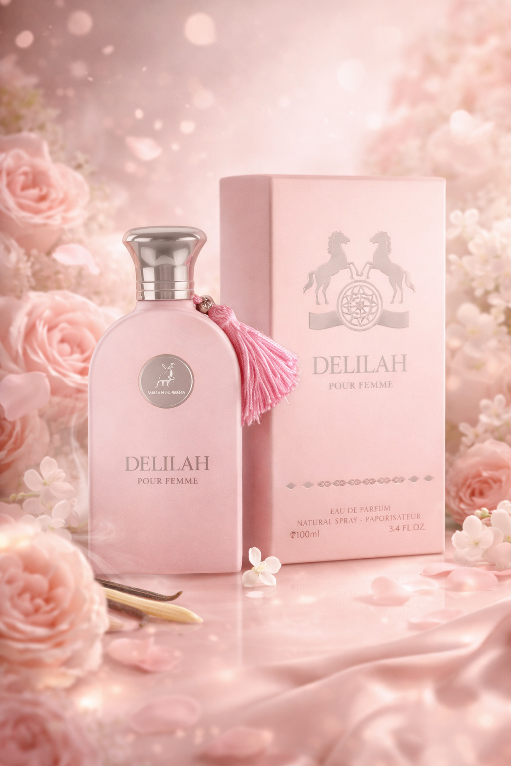Maison Alhambra Delilah Pour Femme Eau De Parfum 100ml Long Lasting Floral Perfume for Women