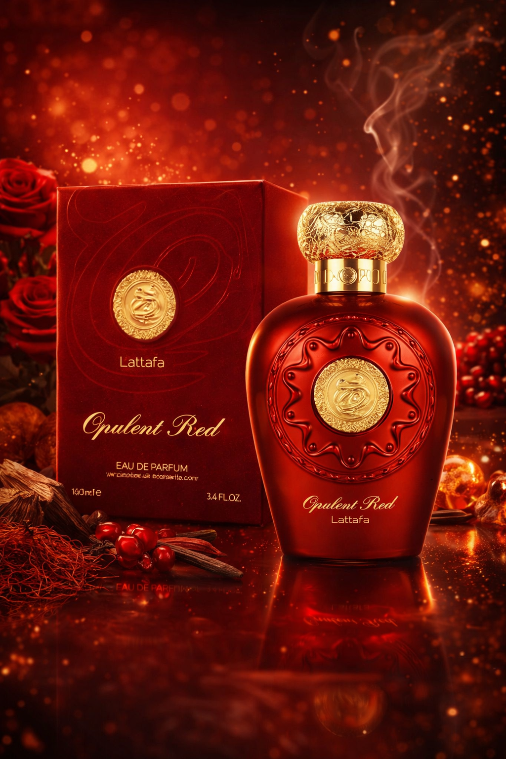 Lattafa Opulent Red Eau De Parfum 100ml