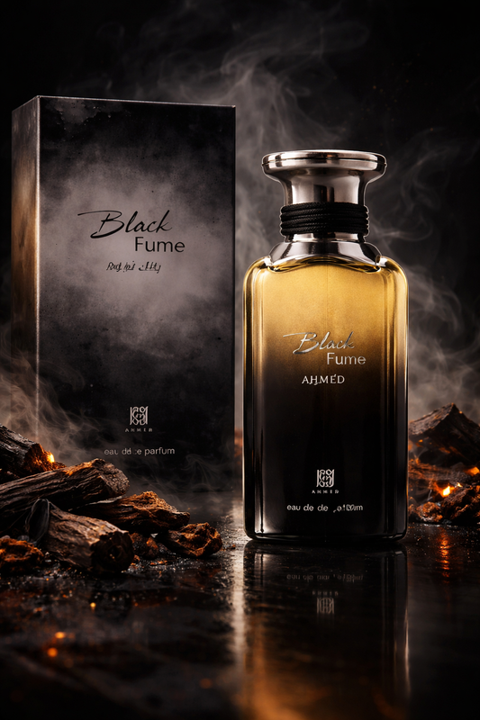 Ahmed Al Maghribi Black Fume Eau De Parfum 100ml