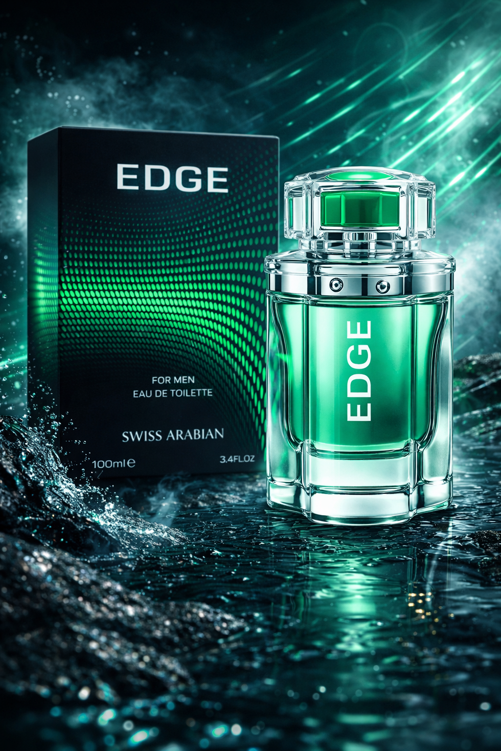 Swiss Arabian Edge Eau De Toilette for Men 100ml