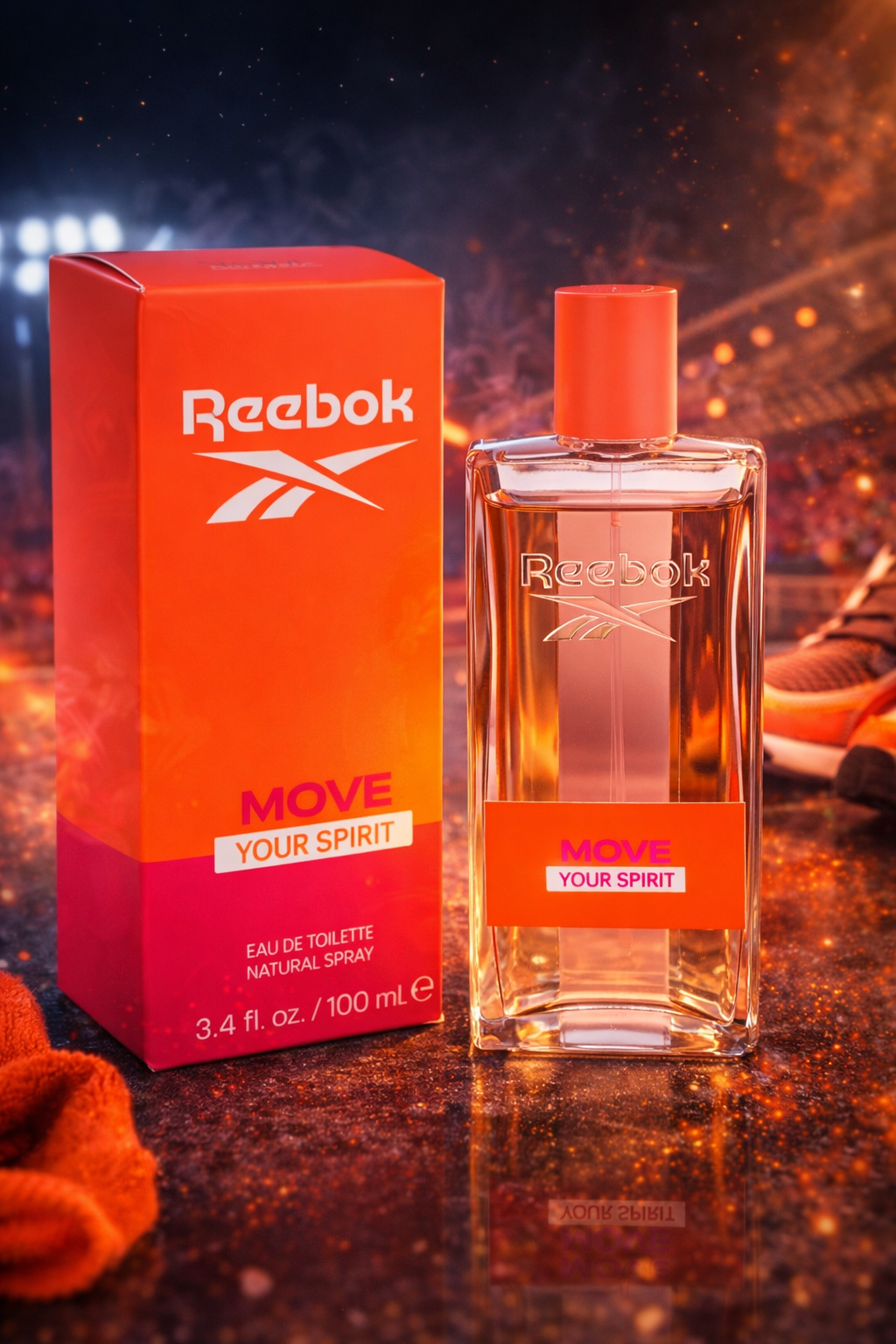Reebok Move Your Spirit Eau De Toilette 100ml for Men