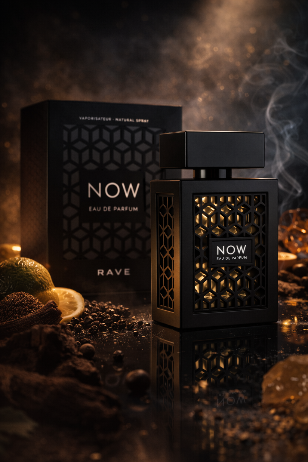 Rave Now Eau De Parfum 100ml – Warm Spicy Woody Luxury Fragrance for Men