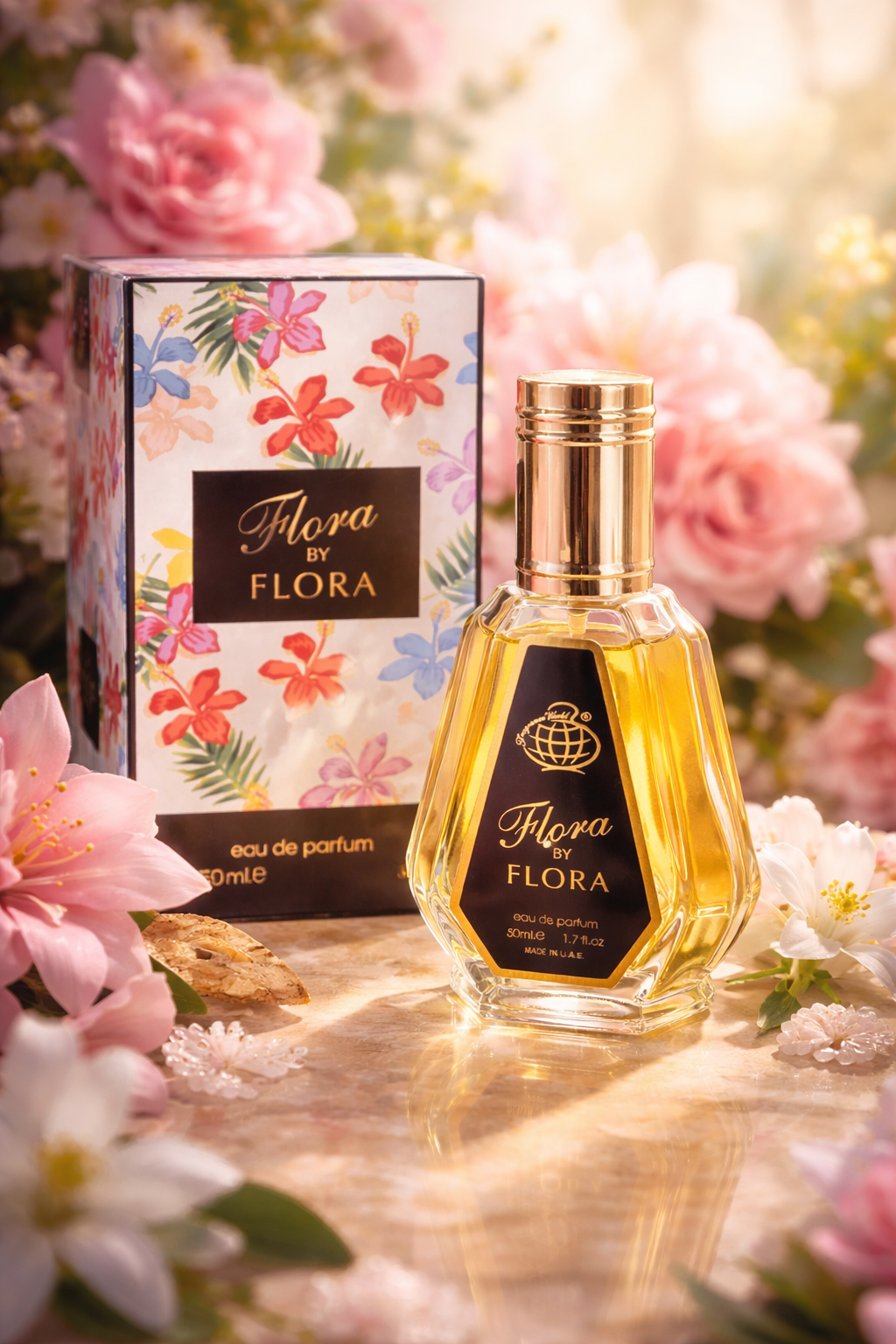 Flora by Flora Eau De Parfum 50ml – Elegant Floral Fragrance for Women | Long Lasting Luxury Perfume