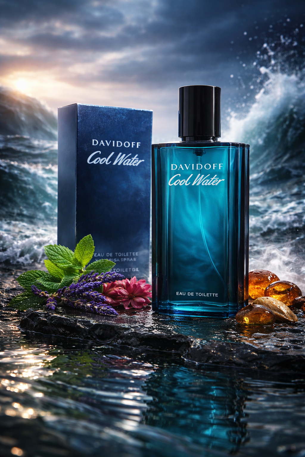 Davidoff Cool Water Eau de Toilette for Men 125ml – Fresh Aquatic Woody Fragrance