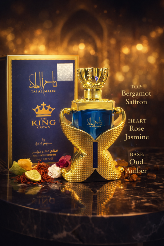 Ard Al Zafran Taj Al Malik attar - Scentadda