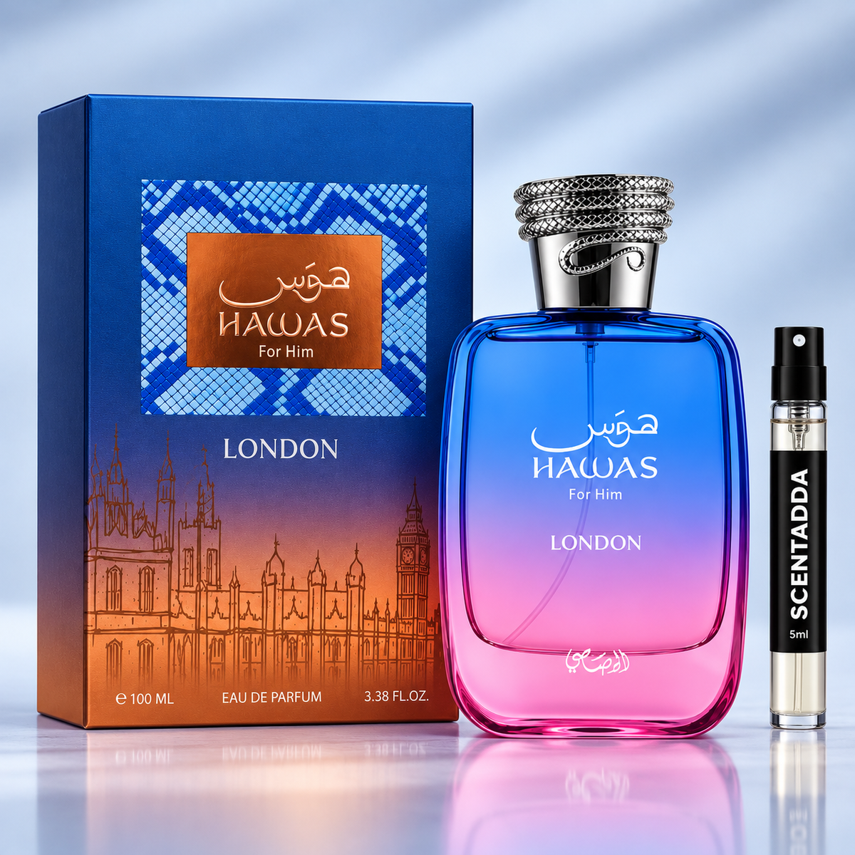Rasasi Hawas London for Him Eau de Parfum 5ml Tester