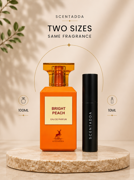 Maison Alhambra Bright Peach Perfume Decant 10ml