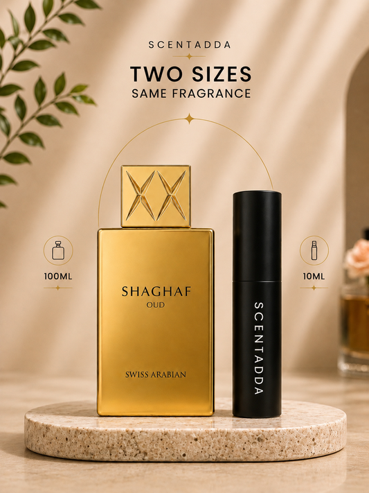 Swiss Arabian Shaghaf Oud Perfume Decant 10ml