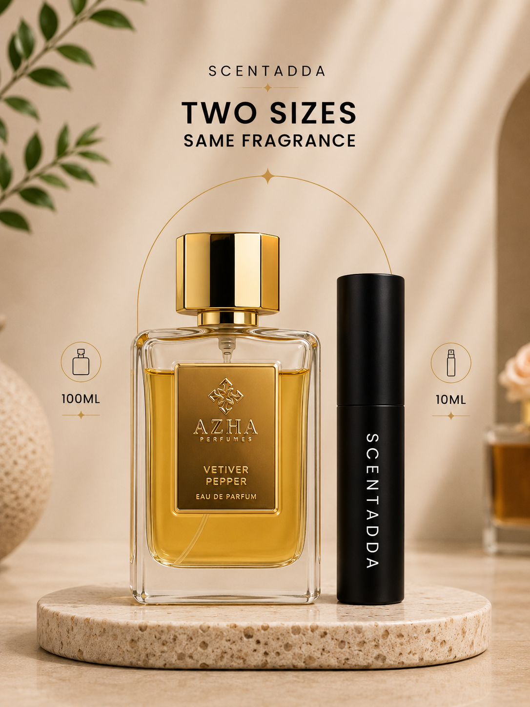 Azha Perfumes Vetiver Pepper Perfume Decant 10ml